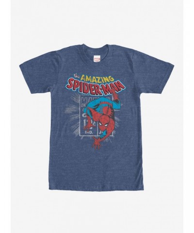 Marvel Spider-Man Comic Book Cent T-Shirt $10.76 T-Shirts