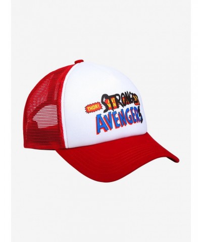 Marvel Thor: Love And Thunder Strongest Avenger Cosplay Trucker Hat $3.96 Hats