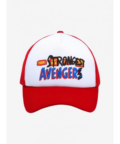 Marvel Thor: Love And Thunder Strongest Avenger Cosplay Trucker Hat $3.96 Hats