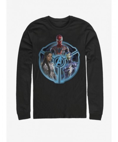 Marvel Avengers: Endgame Trio Sigil Long-Sleeve T-Shirt $12.83 T-Shirts