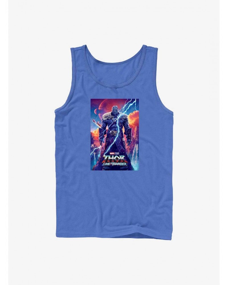 Marvel Thor: Love and Thunder Korg Movie Poster Tank $8.22 Tanks