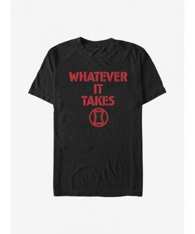 Marvel Avengers Widow Whatever It Takes T-Shirt $11.47 T-Shirts