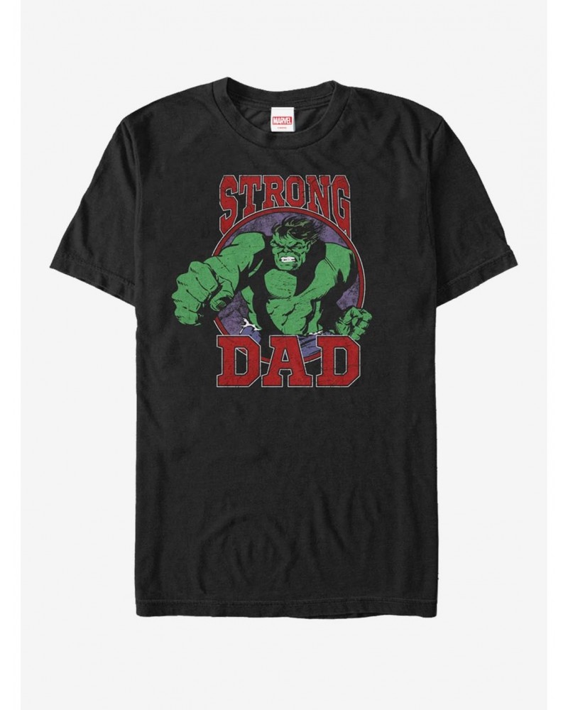 Marvel Hulk Strong Dad T-Shirt $9.56 T-Shirts