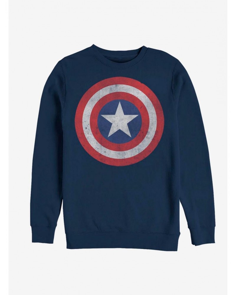 Marvel Captain America Captain Classic Sweatshirt $12.18 Sweatshirts