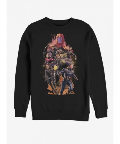 Marvel Avengers: Endgame Final Battle Sweatshirt $16.97 Sweatshirts