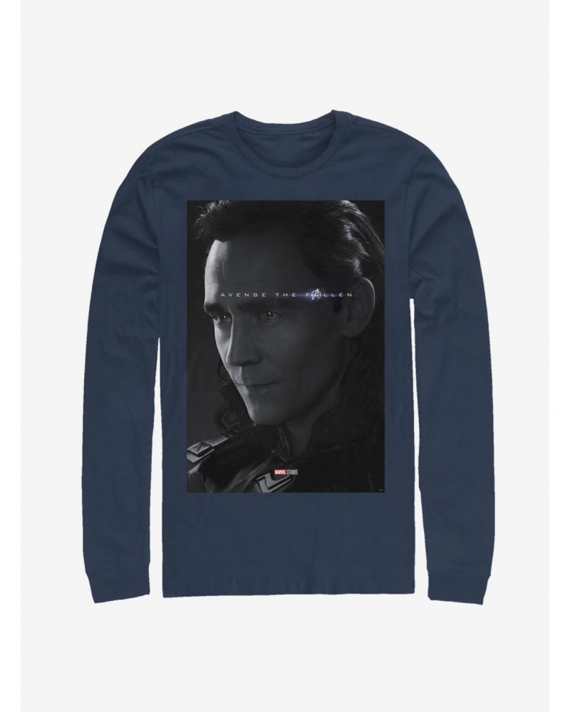 Marvel Loki Avenge Loki Long-Sleeve T-Shirt $12.83 T-Shirts