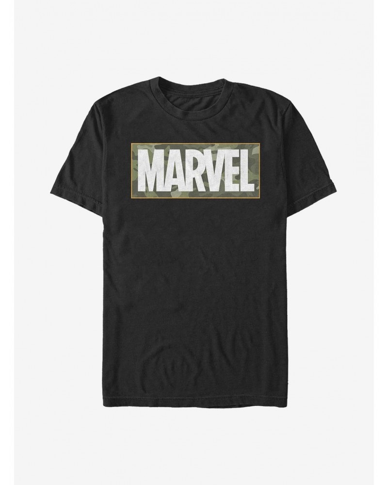 Marvel The Avengers Camo Simple Brick T-Shirt $9.08 T-Shirts