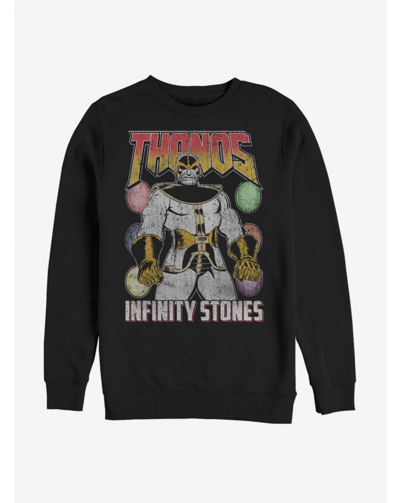 Avengers Thanos And The Infinity Stones Sweatshirt $14.02 Sweatshirts