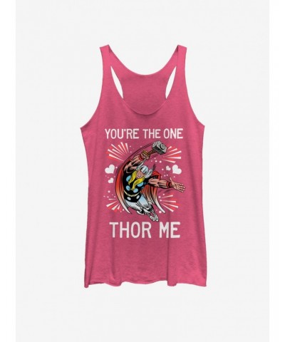 Marvel Thor One Thor Me Girls Tank $11.40 Tanks