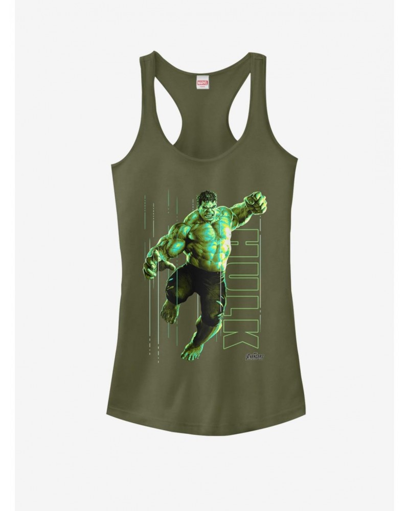 Marvel Hulk Glow Girls Tank $10.46 Tanks