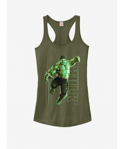 Marvel Hulk Glow Girls Tank $10.46 Tanks