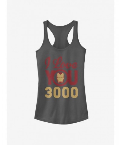 Marvel Avengers: Endgame Iron Man 3000 Icon Face Girls Tank $7.72 Tanks