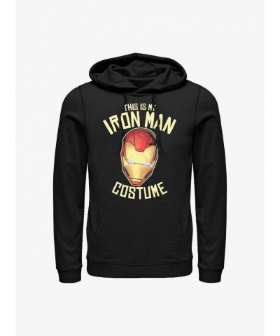 Marvel Iron Man This Is My Costume Hoodie $15.27 Hoodies