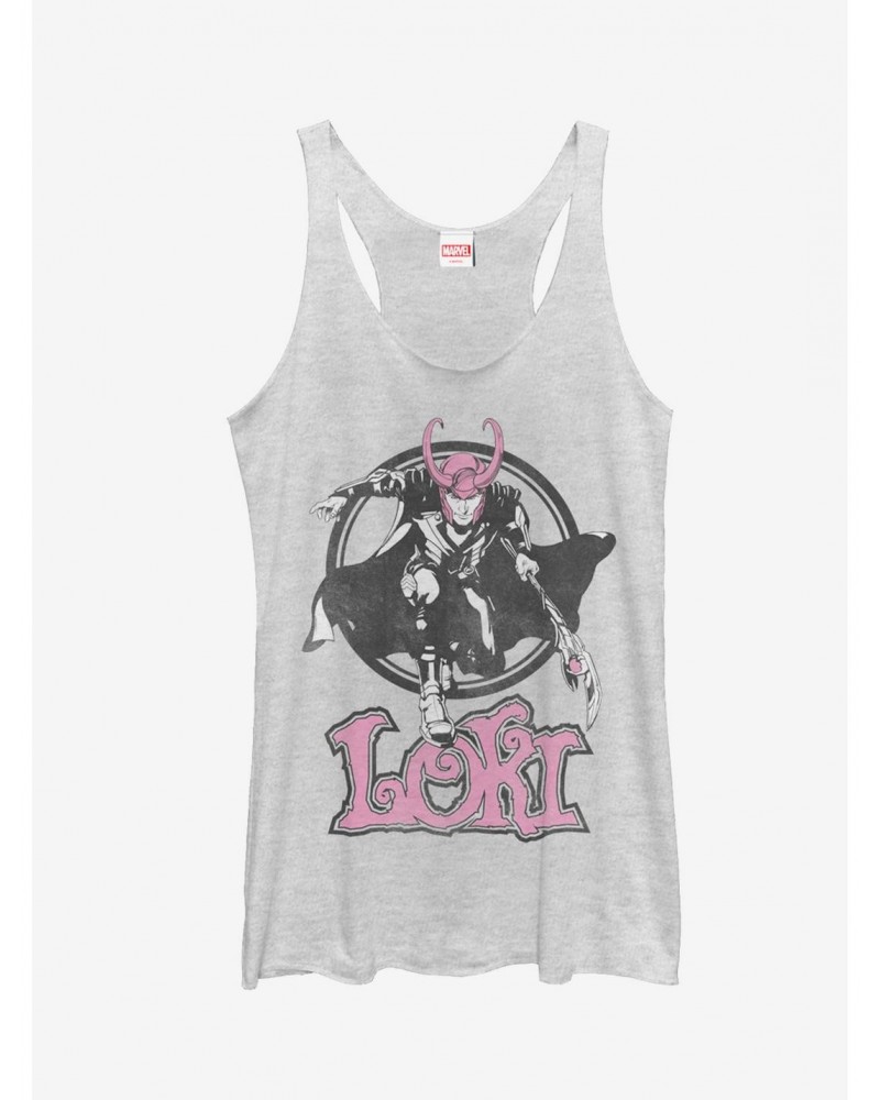 Marvel Loki Mischief Girls Tanks $10.36 Tanks