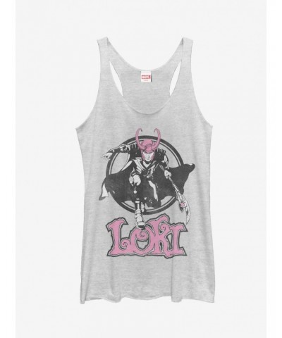 Marvel Loki Mischief Girls Tanks $10.36 Tanks