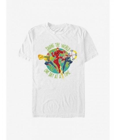 Marvel Avengers Saving The World T-Shirt $11.47 T-Shirts