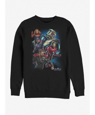Marvel Avengers: Endgame Thanos Enemies Sweatshirt $18.45 Sweatshirts