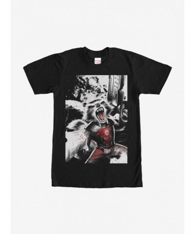 Marvel Guardians of the Galaxy Rocket Roar T-Shirt $10.76 T-Shirts