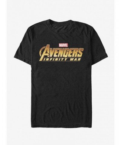 Marvel Avengers: Infinity War Filled Logo T-Shirt $9.08 T-Shirts