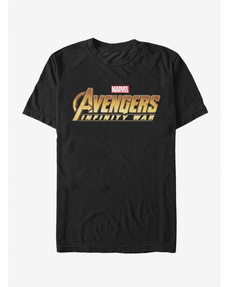 Marvel Avengers: Infinity War Filled Logo T-Shirt $9.08 T-Shirts