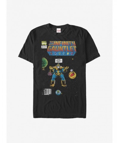 Marvel Thanos Infinity Gauntlet Comic Book T-Shirt $11.47 T-Shirts