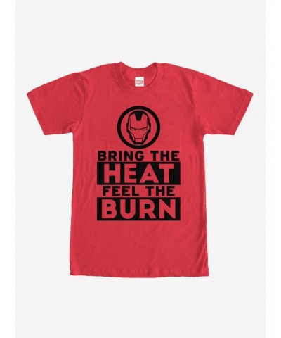 Marvel Iron Man Feel the Burn T-Shirt $11.23 T-Shirts