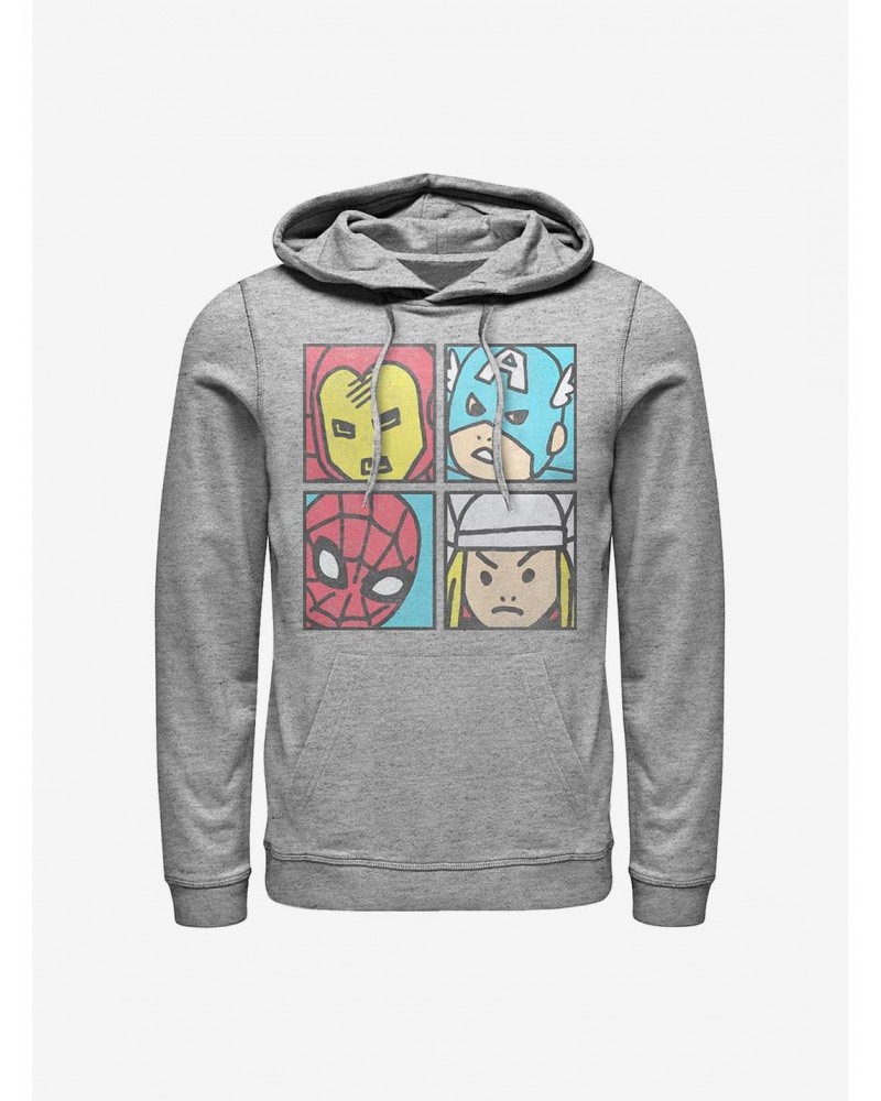 Marvel Avengers Pop Squares Hoodie $22.45 Hoodies