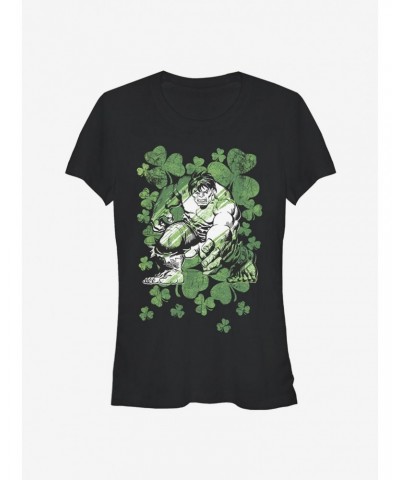 Marvel Hulk Lucky Hulk Girls T-Shirt $10.21 T-Shirts