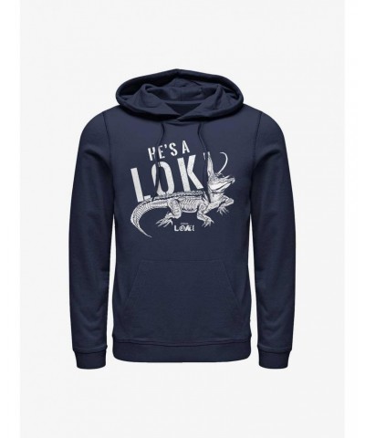 Marvel Loki Alligator Timeline Hoodie $14.82 Hoodies