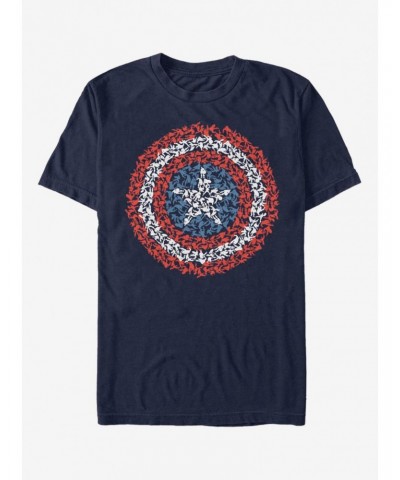 Marvel Captain America Mini Caps T-Shirt $8.60 T-Shirts