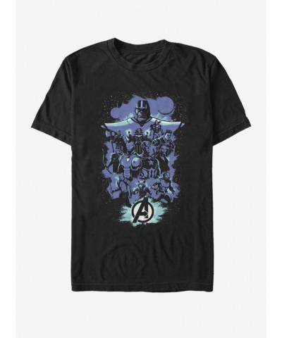 Marvel Avengers: Endgame Endgame Pop Art T-Shirt $8.37 T-Shirts