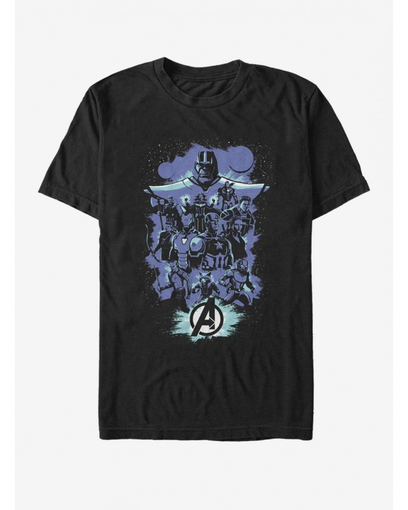 Marvel Avengers: Endgame Endgame Pop Art T-Shirt $8.37 T-Shirts