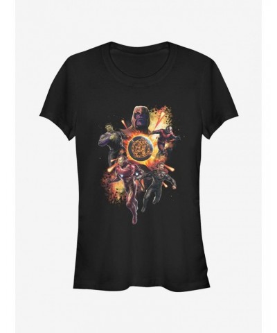 Marvel Avengers: Endgame Planet Explosion Girls T-Shirt $10.46 T-Shirts