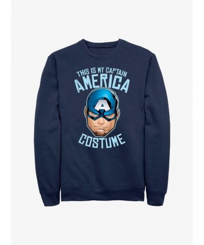 Marvel Captain America This Is My Costume Sweatshirt $15.50 Sweatshirts